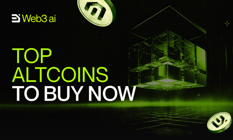 Top Altcoins to Buy Today: ADA, AVAX, SOL, & Web3 ai