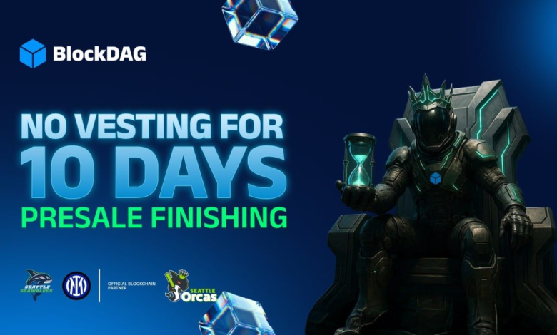 BlockDAG Launches NO VESTING PASS, As Celestia Forecasts Rise & LTC Holds $100