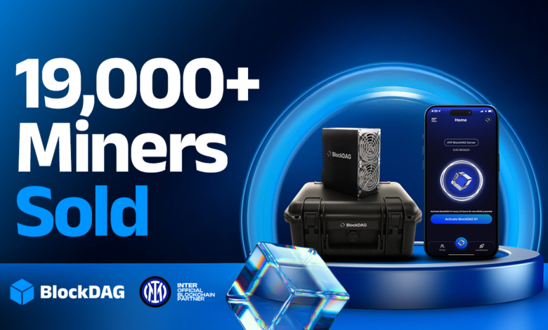 BlockDAG Sells 19K Miners Pre-Mainnet!