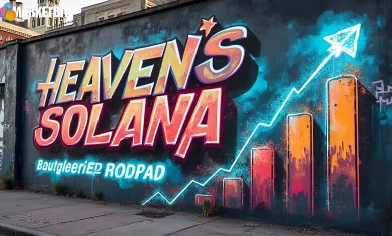 Heaven Launchpad Captures 15% Solana Market Share