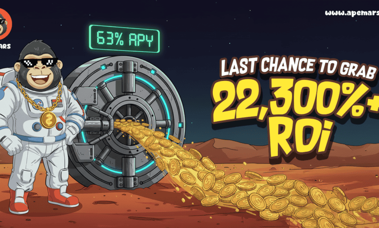 Over 3.6 Billion Tokens Gone and Stage 3 Heating Up: Analysts Track APEMARS the Best Crypto Presale as XRP and Hedera Stabilize
